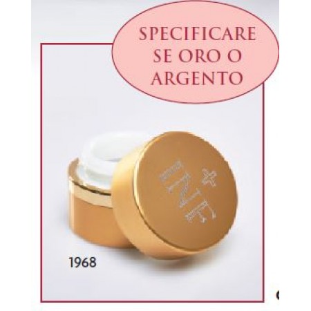 VASETTO OLIO SANTO IN ALLUMINIO 