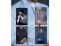 camicia jacquard misto cotone setato - 190-5009