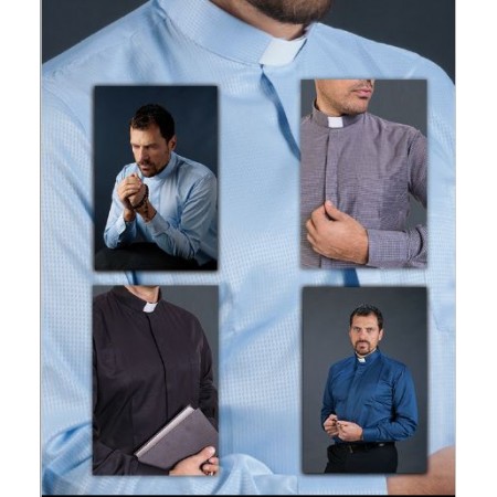 camicia jacquard misto cotone setato - 190-5009